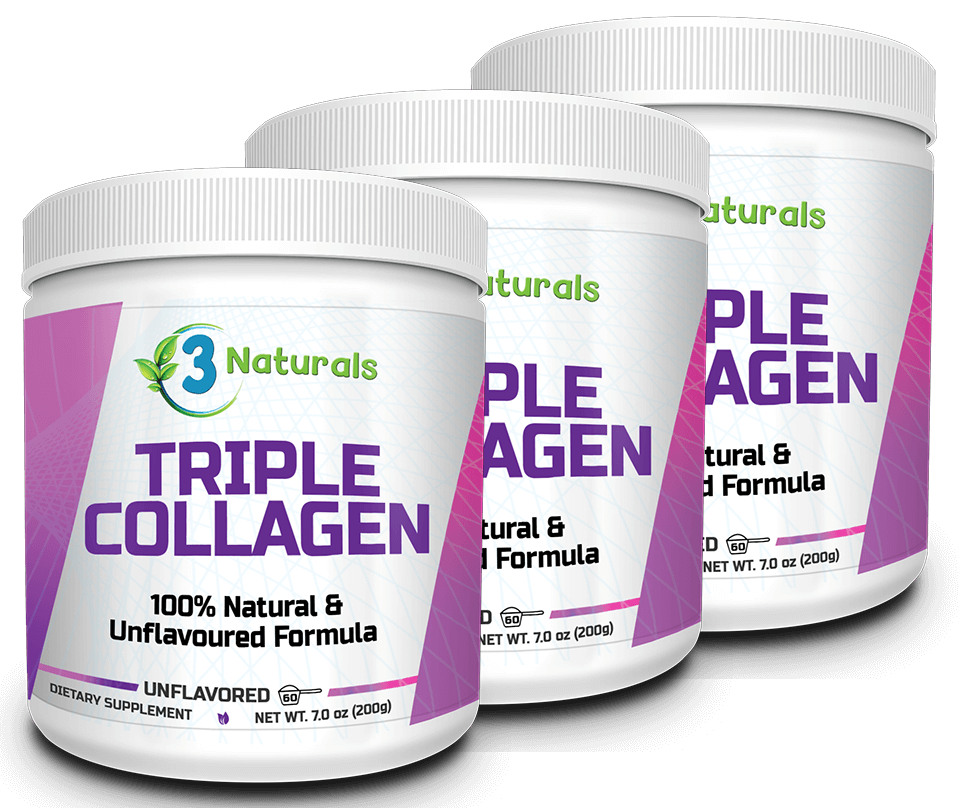 Triple Collagen Supplement for Skin, Joints, and Hair